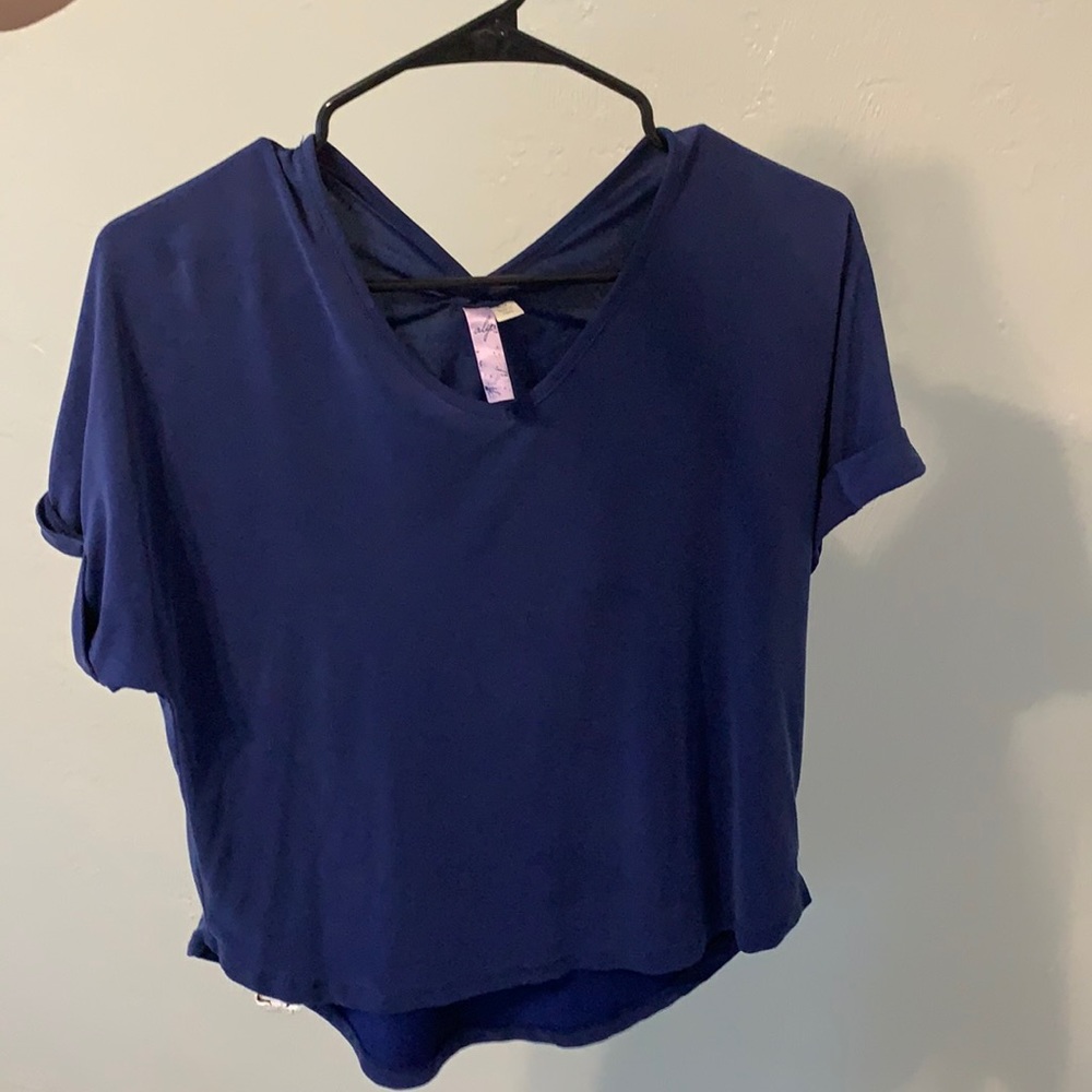 XS blue shirt